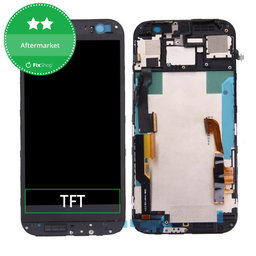 HTC One M8 - LCD Display + Touch Screen + Frame (Gray) TFT