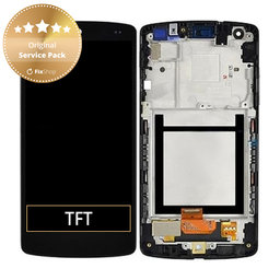 LG Nexus 5 D821 - LCD Display + Touch Screen + Frame (Black) - ACQ86661402 Genuine Service Pack