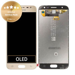 Samsung Galaxy J3 J330F (2017) - LCD Display + Touch Screen (Gold) - GH96-10990A Genuine Service Pack