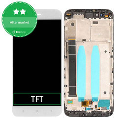 Xiaomi Mi A1 (Mi 5X) - LCD Display + Touch Screen + Frame (White) TFT