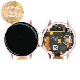 Samsung Galaxy Watch Active 2 44 mm - LCD Display + Touch Screen + Frame (Pink Gold) - GH82-21125B Genuine Service Pack