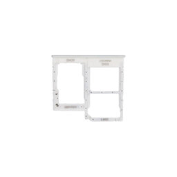 Samsung Galaxy A41 A415F - SIM + SD Tray (Prism Crush Silver) - GH98-45275C Genuine Service Pack