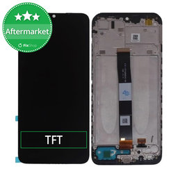 Xiaomi Redmi 9A - LCD Display + Touch Screen + Frame (Black) TFT