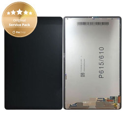 Samsung Galaxy Tab S6 Lite P610, P615 - LCD Display + Touch Screen (Oxford Gray) - GH82-22896A Genuine Service Pack