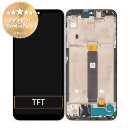 Motorola Moto E6 Plus XT2025 - LCD Display + Touch Screen + Frame - 5D68C14961 Genuine Service Pack