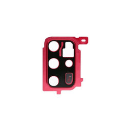 Samsung Galaxy S20 Plus G985F - Rear Camera Glass Frame (Aura Red) - GH98-45004G Genuine Service Pack