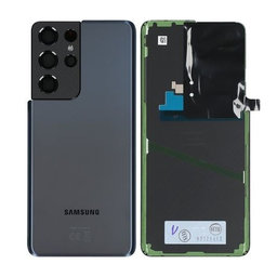 Samsung Galaxy S21 Ultra G998B - Battery Cover (Phantom Navy) - GH82-24499E Genuine Service Pack