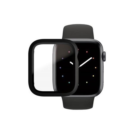 PanzerGlass - Tempered Glass Full Body AB for Apple Watch 4, 5, 6, SE (1st gen) & SE (2nd gen) 44mm, black