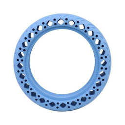 Xiaomi Mi Electric Scooter 1S, 2 M365, Essential, Pro, Pro 2 - Durable Full Tubeless Tire with Holes (Blue)