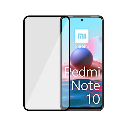 Fonex - Tempered Glass 3D for Xiaomi Redmi Note 10 & 10S, black