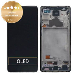 Samsung Galaxy A52 A525F, A526B - LCD Display + Touch Screen + Frame (Awesome White) - GH82-25524D, GH82-25526D, GH82-25754D, GH82-25602D Genuine Service Pack