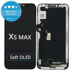 Apple iPhone XS Max - LCD Display + Touch Screen + Frame Soft OLED FixPremium