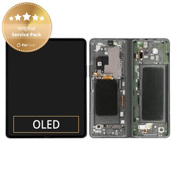 Samsung Galaxy Z Fold 3 F926B - LCD Display + Touch Screen + Frame (Phantom Green) - GH82-26283B Genuine Service Pack