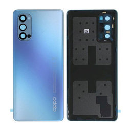 Oppo Reno 4 Pro - Battery Cover (Galactic Blue) - 4904738 Genuine Service Pack