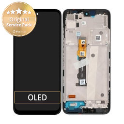 Motorola Moto G71 XT2169 - LCD Display + Touch Screen + Frame - 5D68C19911 Genuine Service Pack