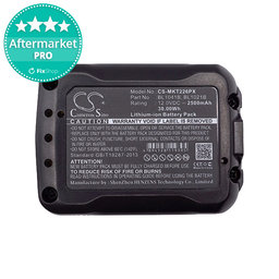 Makita CXT, C, D, F, H, J, P, R, S, T-series - Battery BL10xx Li-Ion 2500mAh HQ