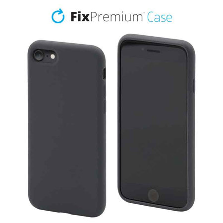 FixPremium - Silicone Case for iPhone 7, 8, SE 2020 & SE 2022, space grey