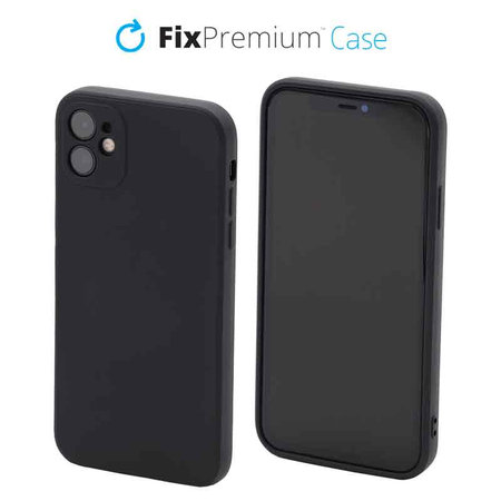 FixPremium - Silicone Case for iPhone 11, black