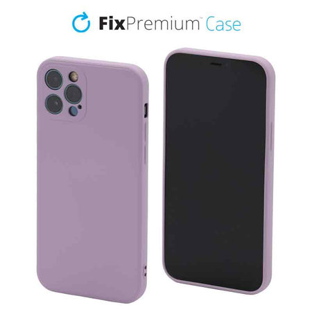 FixPremium - Silicone Case for iPhone 12 Pro, purple