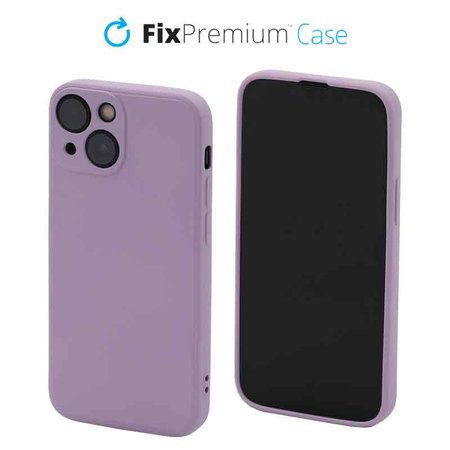 FixPremium - Silicone Case for iPhone 13 mini, purple