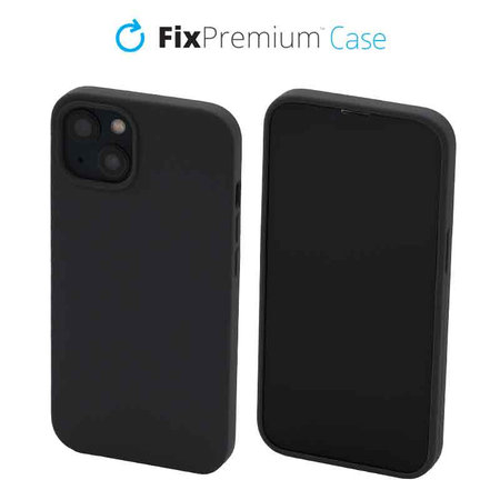 FixPremium - Silicone Case for iPhone 13, space grey