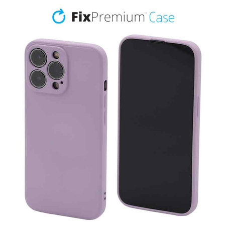 FixPremium - Silicone Case for iPhone 13 Pro, purple