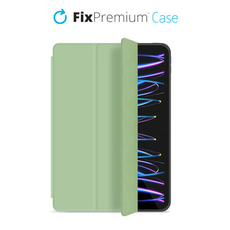 FixPremium - Silicone Flip Case for iPad Pro 11" (3rd, 4th Gen), green