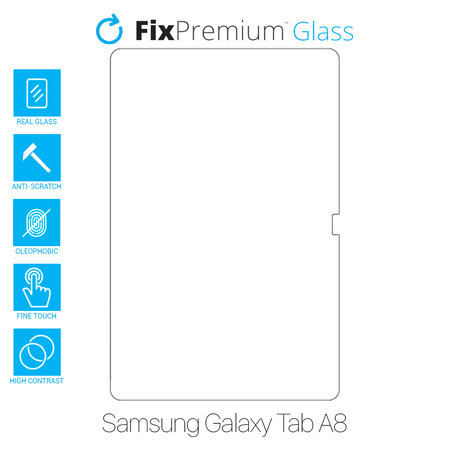 FixPremium Glass - Tempered Glass for Samsung Galaxy Tab A8