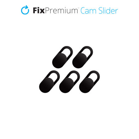 FixPremium - Camera Slider - Set 5pcs, black