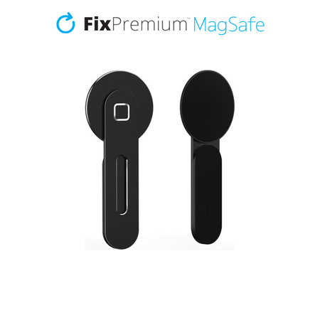 FixPremium - MagSafe Holder for iPhone for Notebook, black