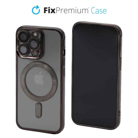 FixPremium - Case Crystal s MagSafe for iPhone 13 Pro, black