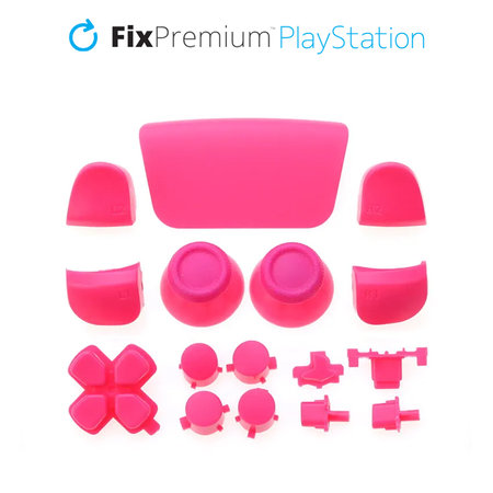 FixPremium - Decorative elements for PS5 DualSense, pink