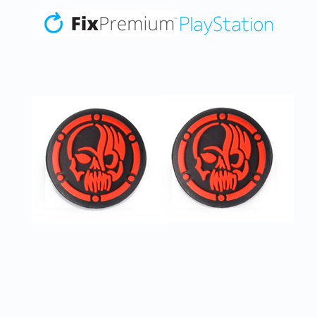 FixPremium - PS4/PS5 Skull Controller Grip Caps - Set 2pcs