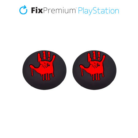 FixPremium - PS4/PS5 Bloody Hands Controller Grip Caps - Set 2pcs