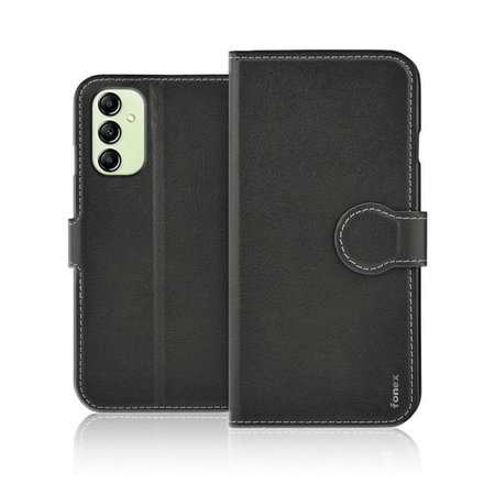 Fonex - Case Book Identity for Samsung Galaxy A14 5G, black