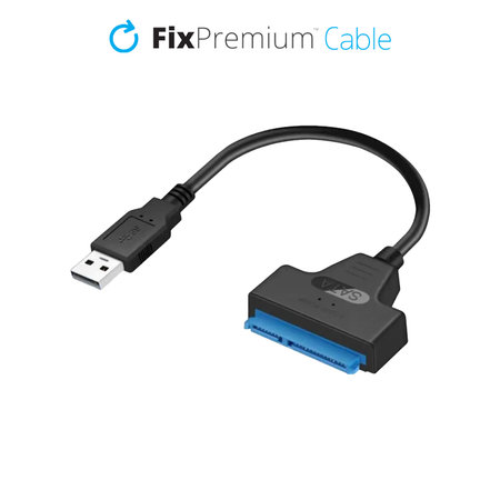 FixPremium - Cable - USB / SATA 2.5", black