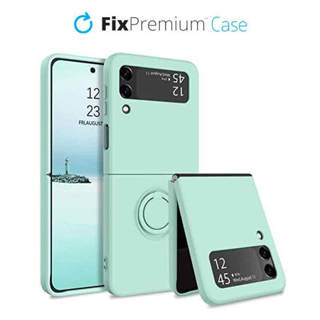 FixPremium - Case Ring for Samsung Galaxy Z Flip 4, green