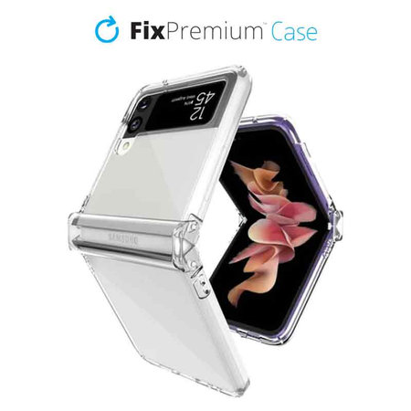 FixPremium - Silicon Case for Samsung Galaxy Z Flip 4, transparent