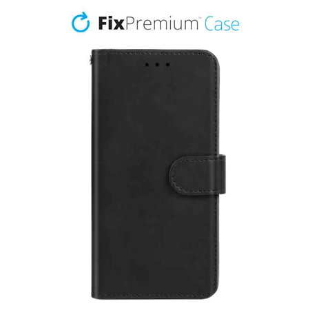 FixPremium - Case Book Wallet for iPhone 11, black