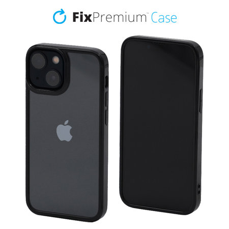 FixPremium - Case Invisible for iPhone 13 mini, black