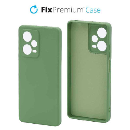 FixPremium - Case Rubber for Xiaomi Redmi Note 12 Pro Plus, green