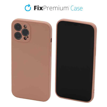 FixPremium - Case Rubber for iPhone 12 Pro Max, orange