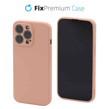 FixPremium - Case Rubber for iPhone 13 Pro, orange