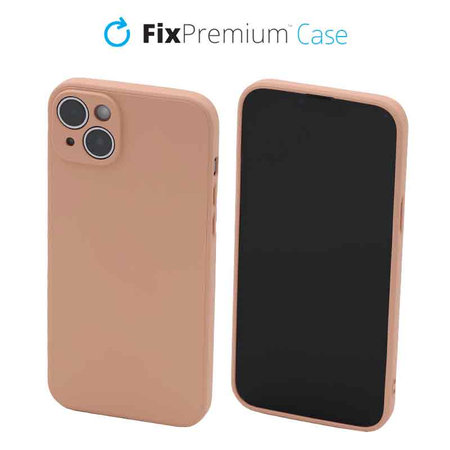 FixPremium - Case Rubber for iPhone 14 Plus, orange