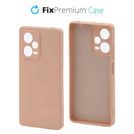 FixPremium - Case Rubber for Xiaomi Redmi Note 12 Pro Plus, orange