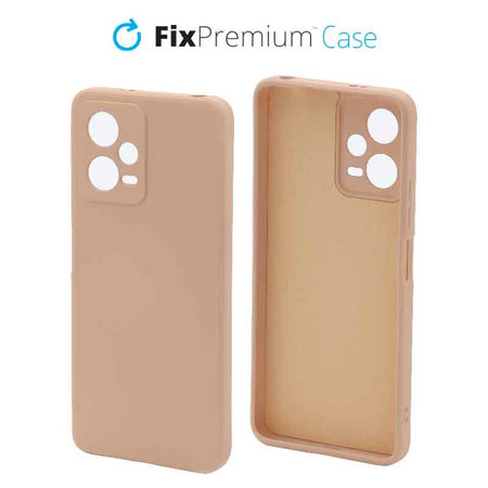 FixPremium - Case Rubber for Xiaomi Redmi Note 12 5G, orange