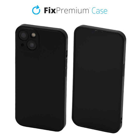 FixPremium - Case Rubber for iPhone 13 & 14, black