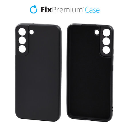 FixPremium - Case Rubber for Samsung Galaxy S22 Plus, black