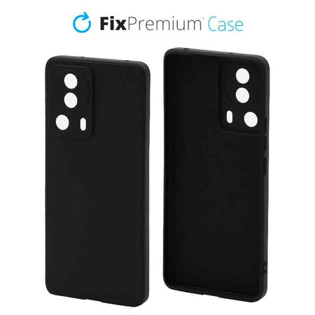 FixPremium - Case Rubber for Xiaomi 13 Lite, black