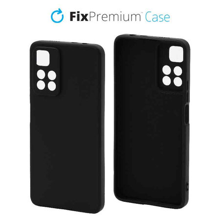 FixPremium - Case Rubber for Xiaomi Redmi Note 11 Pro Plus, black